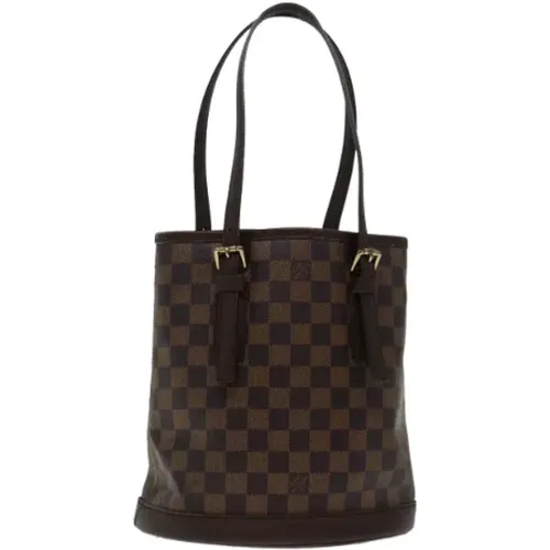 Pre-owned Canvas shoulder-bags , female, Sizes: ONE SIZE - Louis Vuitton Vintage - Modalova