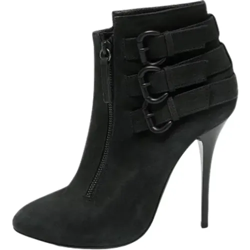 Pre-owned Leather boots , female, Sizes: 5 1/2 UK - Giuseppe Zanotti Pre-owned - Modalova