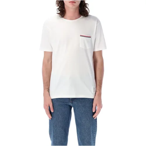 T-Shirts , Herren, Größe: 2XL - Thom Browne - Modalova