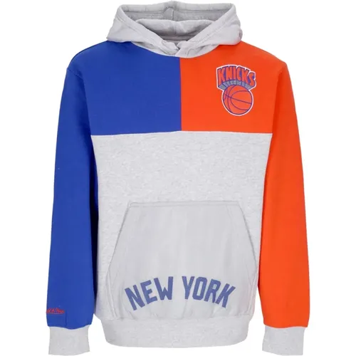 NBA Tie Breaker Hoodie Grau - Mitchell & Ness - Modalova