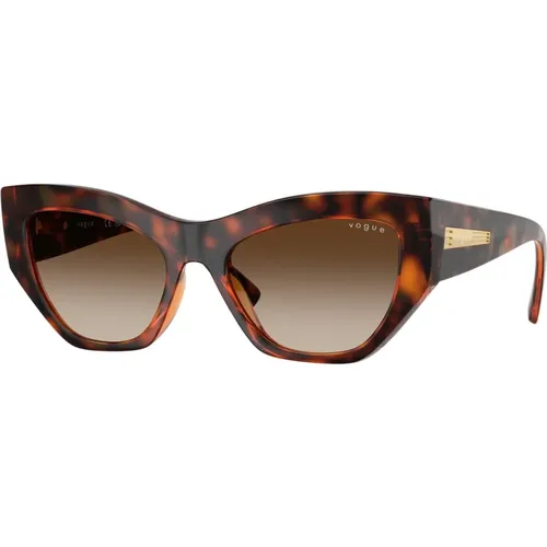 Gradient Sunglasses Model W65613 , unisex, Sizes: 53 MM - Vogue - Modalova