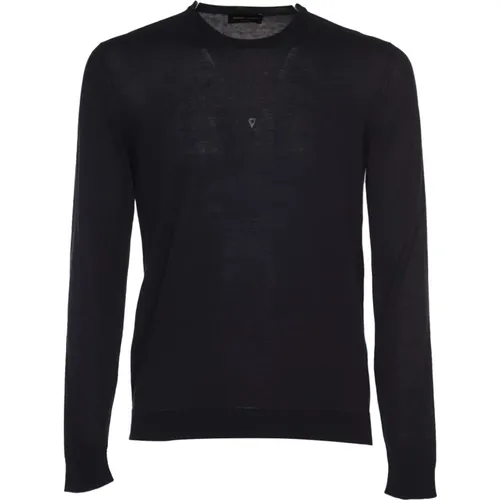 Sweater Girocollo ML , male, Sizes: 2XL - Roberto Collina - Modalova