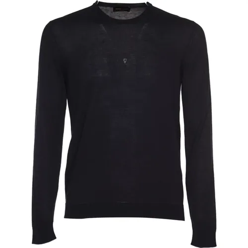 Sweater Girocollo ML , male, Sizes: 2XL, XL - Roberto Collina - Modalova