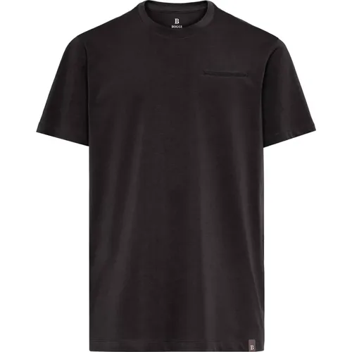 Ss Australian Cotton Jersey Taschen T-Shirt , Herren, Größe: 2XL - Boggi Milano - Modalova