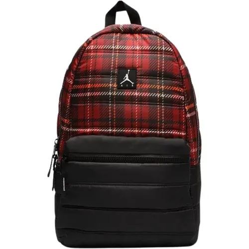 Quilted Backpack with Jordan Patch , male, Sizes: ONE SIZE - Nike - Modalova