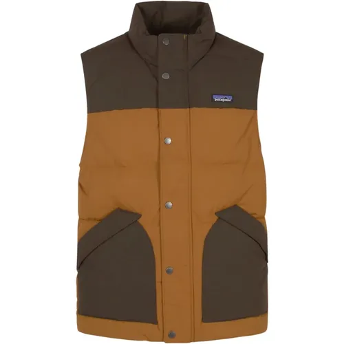 Men's Downdrift Vest for Outdoor Adventures , male, Sizes: L, M, XL - Patagonia - Modalova