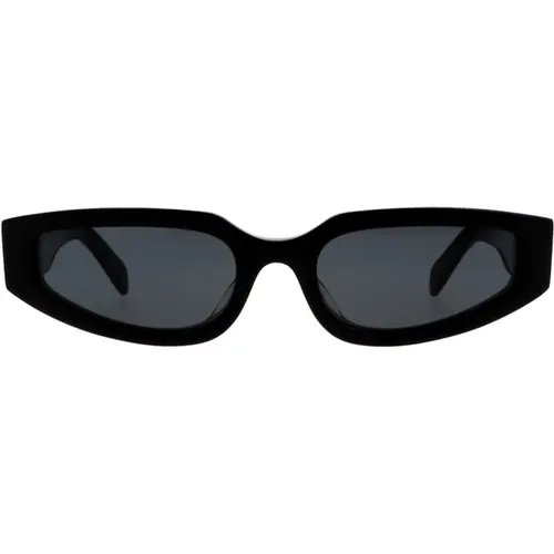 Cat-Eye Sonnenbrille mit grauen Gläsern , Damen, Größe: 54 MM - Celine - Modalova