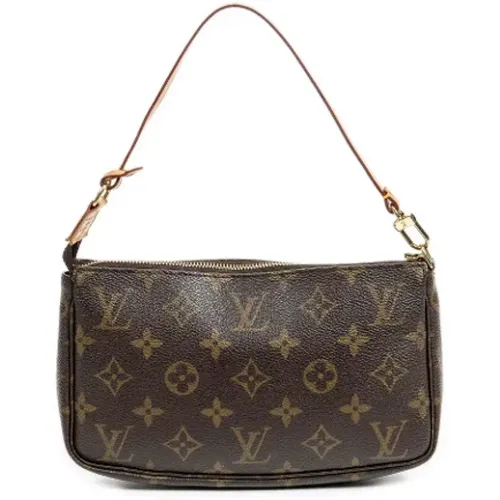 Pre-owned Canvas handbags , female, Sizes: ONE SIZE - Louis Vuitton Vintage - Modalova