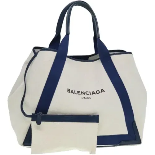 Pre-owned Canvas handbags , female, Sizes: ONE SIZE - Balenciaga Vintage - Modalova