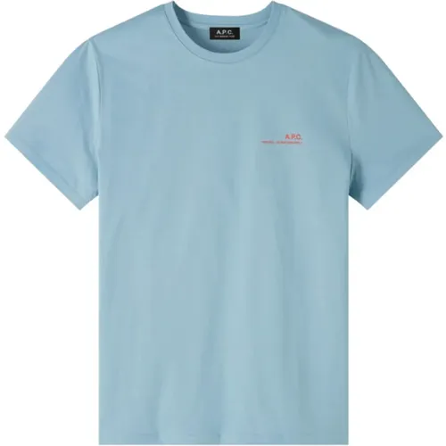 Paris T-Shirt Gris , male, Sizes: XL, L, M - A.p.c. - Modalova
