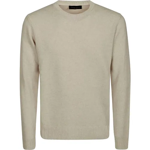 Wool Crewneck Sweater , male, Sizes: XL - Roberto Collina - Modalova