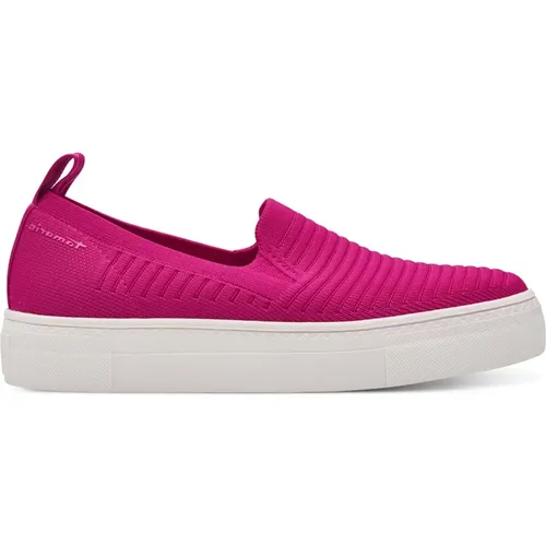 Sneakers Fuchsia , female, Sizes: 5 UK, 7 UK, 6 UK, 3 UK, 8 UK, 4 UK - tamaris - Modalova