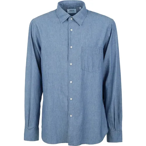 Casual Shirt , male, Sizes: L - Aspesi - Modalova