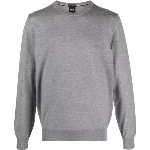 Wool Knitwear in Botto-L Style , male, Sizes: L - Hugo Boss - Modalova