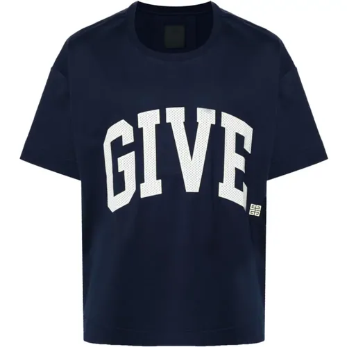 Logo T-Shirt für Männer , Herren, Größe: XS - Givenchy - Modalova