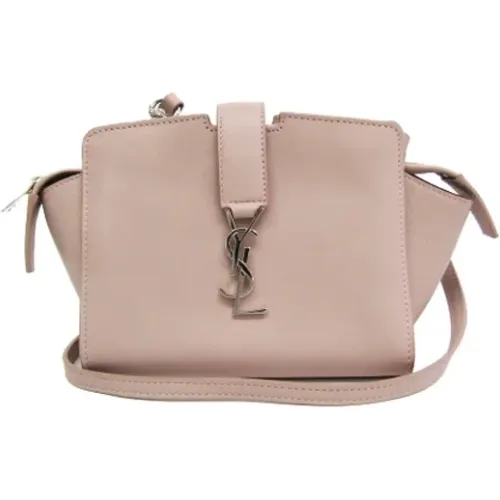 Pre-owned Leather shoulder-bags , female, Sizes: ONE SIZE - Yves Saint Laurent Vintage - Modalova