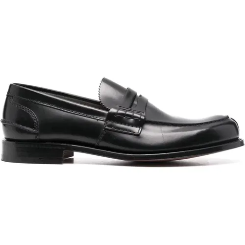 Schwarze Loafer Schuhe für Männer - Church's - Modalova