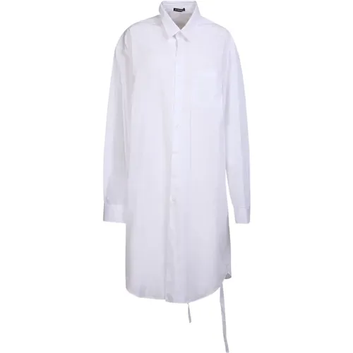Classic Cotton Shirt , female, Sizes: L, XL - Ann Demeulemeester - Modalova