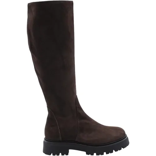 Chic High Boots for Modern Women , female, Sizes: 4 UK, 7 UK, 6 UK, 5 UK - E mia - Modalova