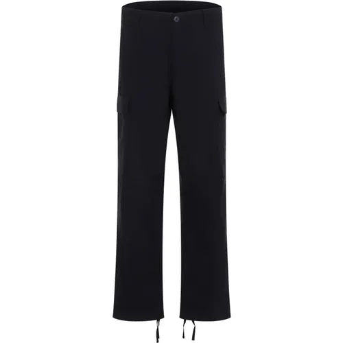 Dark Navy Avation Pants , male, Sizes: W33 L32, W32 L32, W31 L32, W34 L32 - Carhartt WIP - Modalova