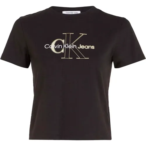 T-Shirts , female, Sizes: M, XS, L, S - Calvin Klein Jeans - Modalova