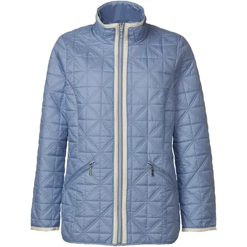 Gepolsterte Ghita Jacke Hellblau , Damen, Größe: 2XL - Danwear - Modalova