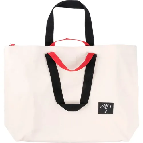 Tote Bags , female, Sizes: ONE SIZE - Plan C - Modalova