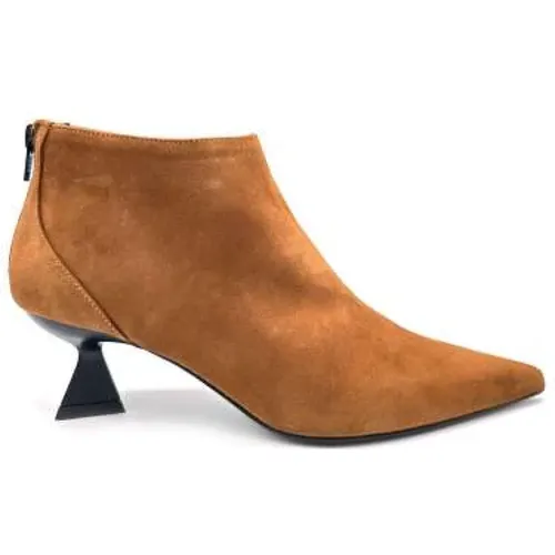 Suede Ankle Boot Made in Italy , female, Sizes: 4 UK, 5 UK, 7 UK - Roberto Festa - Modalova