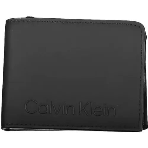 Elegant Leather Rfid Wallet , unisex, Sizes: ONE SIZE - Calvin Klein - Modalova