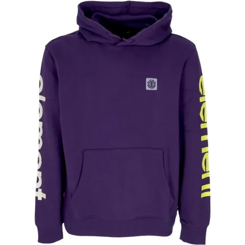 Grape Joint 2.0 Hoodie Streetwear , Herren, Größe: M - Element - Modalova