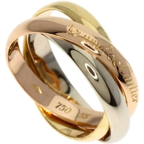 Pre-owned Yellow Gold ringe - Cartier Vintage - Modalova