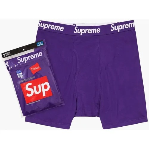 Limitierte Auflage Boxer Lila , Herren, Größe: L - Supreme - Modalova