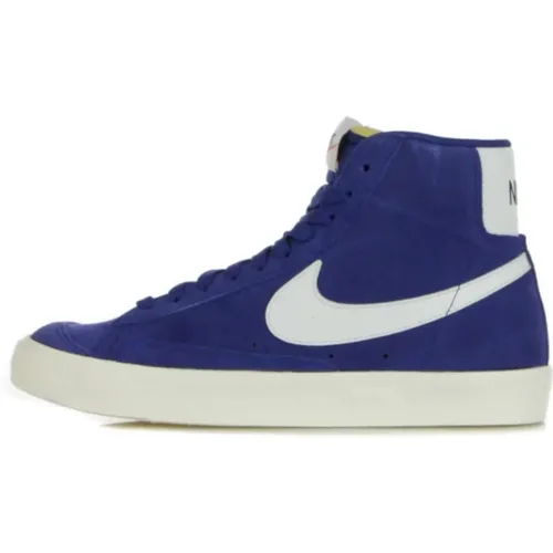 Suede Men's High Top Shoe , male, Sizes: 5 UK, 11 1/2 UK, 8 1/2 UK - Nike - Modalova