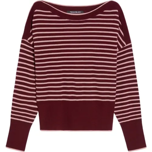 Stylischer Pullover Potenza , Damen, Größe: L - Pennyblack - Modalova