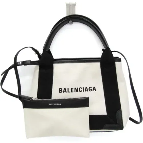 Pre-owned Canvas handbags , female, Sizes: ONE SIZE - Balenciaga Vintage - Modalova