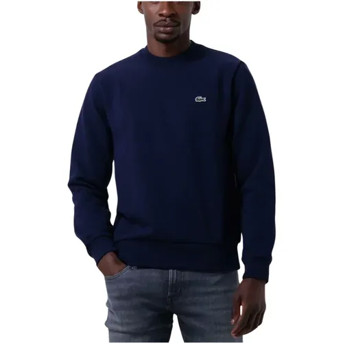 Herren Sweatshirt Dunkelblau , Herren, Größe: S - Lacoste - Modalova