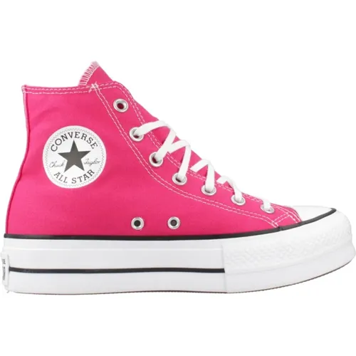 Erhöhte Chuck Taylor Sneakers , Damen, Größe: 37 EU - Converse - Modalova