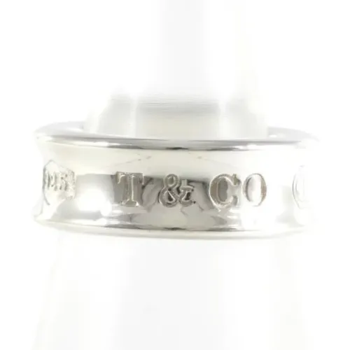 Pre-owned Silver rings , female, Sizes: ONE SIZE - Tiffany & Co. Pre-owned - Modalova