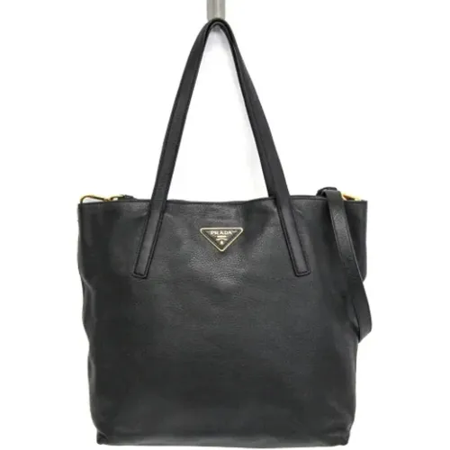 Pre-owned Leather prada-bags , female, Sizes: ONE SIZE - Prada Vintage - Modalova