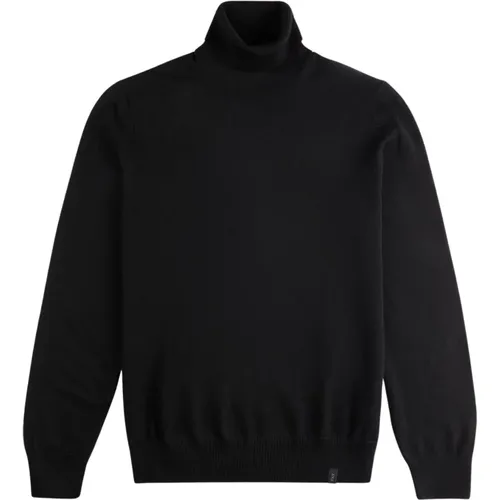 Woolen Dolcevita Sweater , male, Sizes: M, L, XL - Fay - Modalova