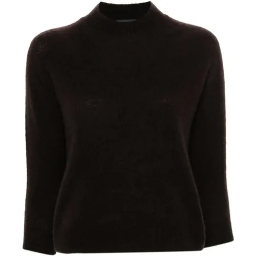 Arm Pullover Sweater , Damen, Größe: L - Roberto Collina - Modalova