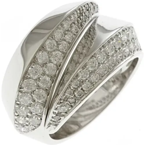 Pre-owned White Gold rings , female, Sizes: ONE SIZE - Cartier Vintage - Modalova