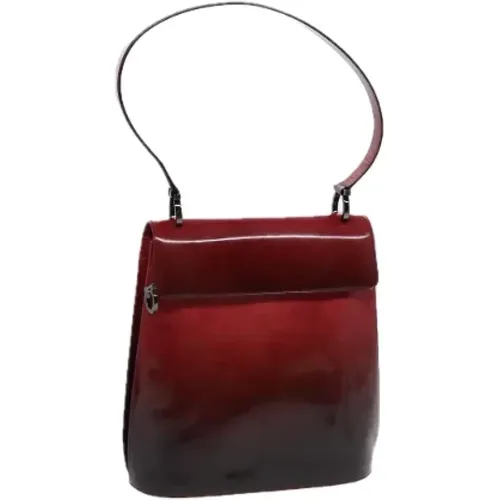 Pre-owned Leather shoulder-bags , female, Sizes: ONE SIZE - Salvatore Ferragamo Pre-owned - Modalova