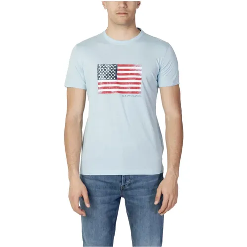 Men&s T-shirt , male, Sizes: M, XL, 2XL, S - U.s. Polo Assn. - Modalova