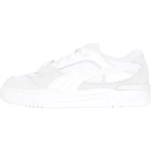 Skater Sneakers Weiß Niedriges Profil , Damen, Größe: 38 EU - Puma - Modalova