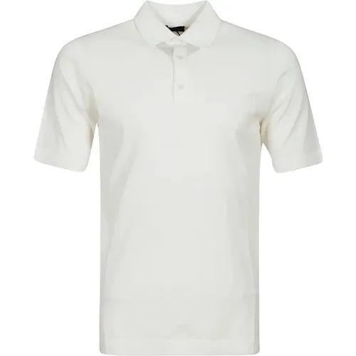 Weißes Baumwoll-Polo-Shirt , Herren, Größe: 2XL - Hindustrie - Modalova