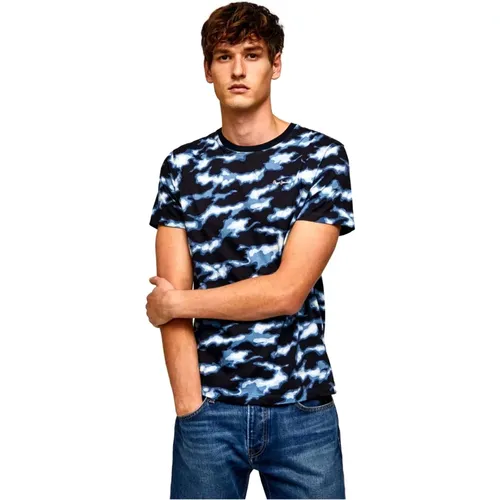 Rem Ozzy T-shirt , Herren, Größe: S - Pepe Jeans - Modalova