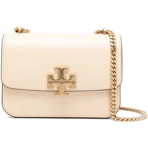 Leder Umhängetasche mit antikem Gold-Hardware - TORY BURCH - Modalova