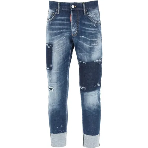 Slim-fit Jeans for Men , male, Sizes: M - Dsquared2 - Modalova
