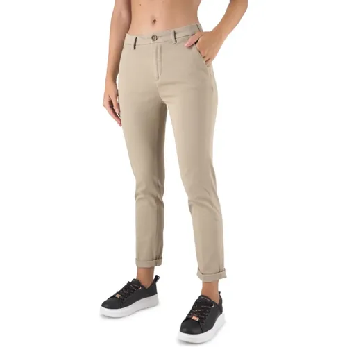 Oxford Chino Pants Briana , female, Sizes: L, 3XL, XL - 40Weft - Modalova